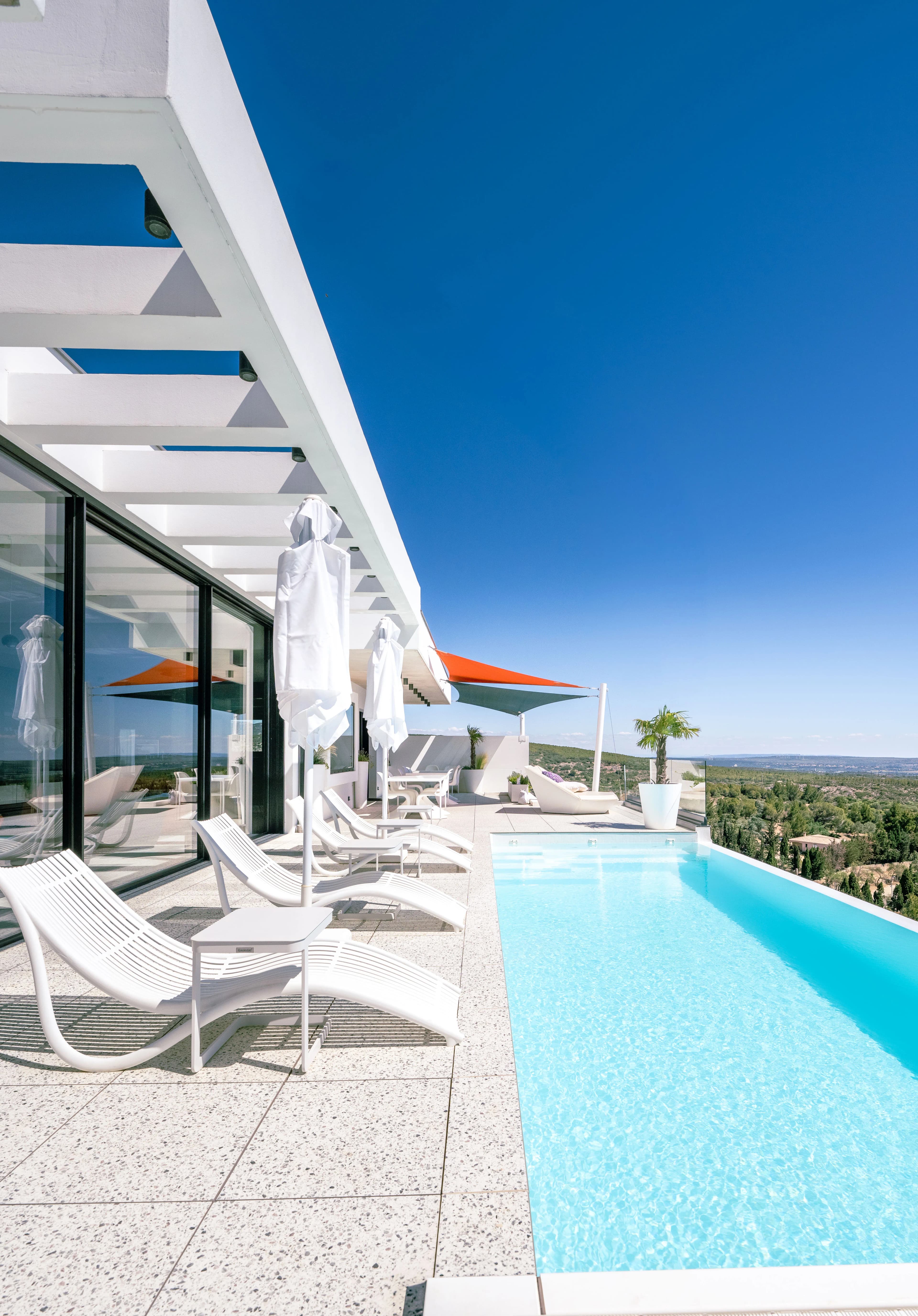 Terrasse avec vue